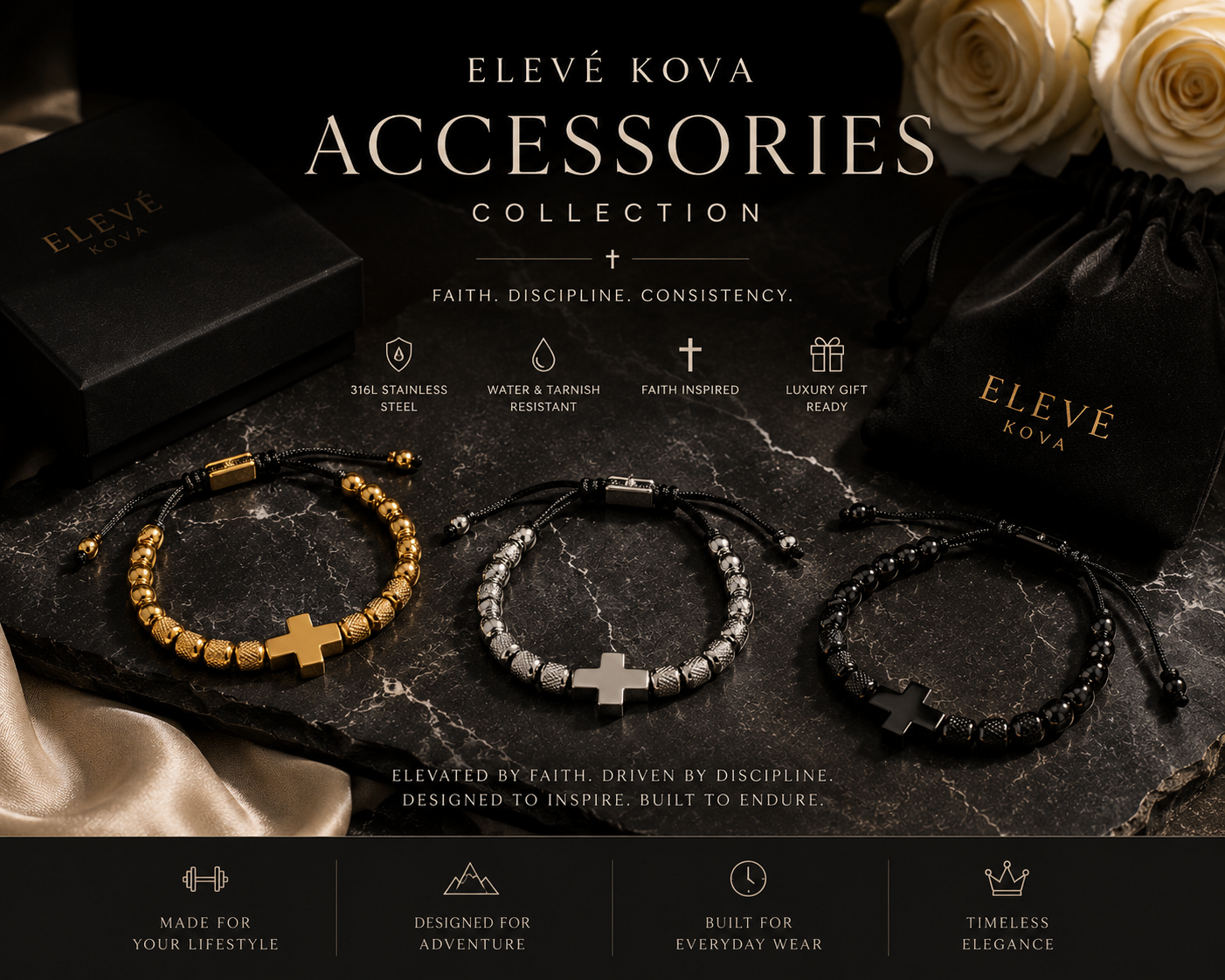 ELEVÉ KOVA ACCESORIES COLLECTION