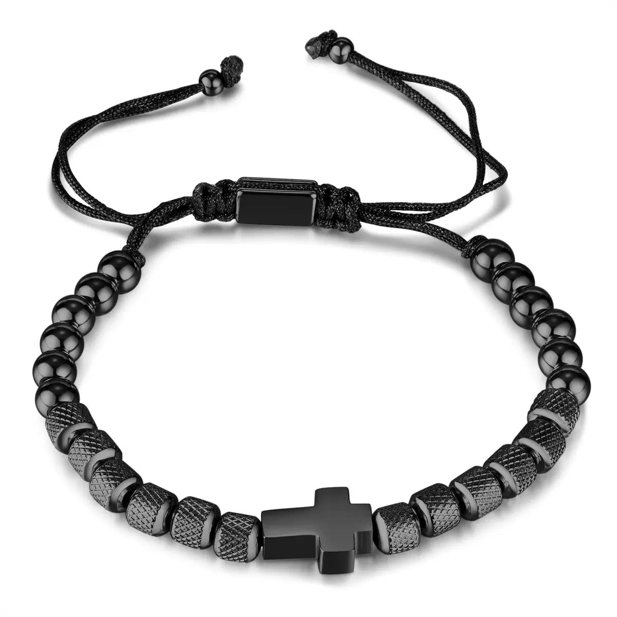 ELEVÉ Kova Faith Cross Bracelet