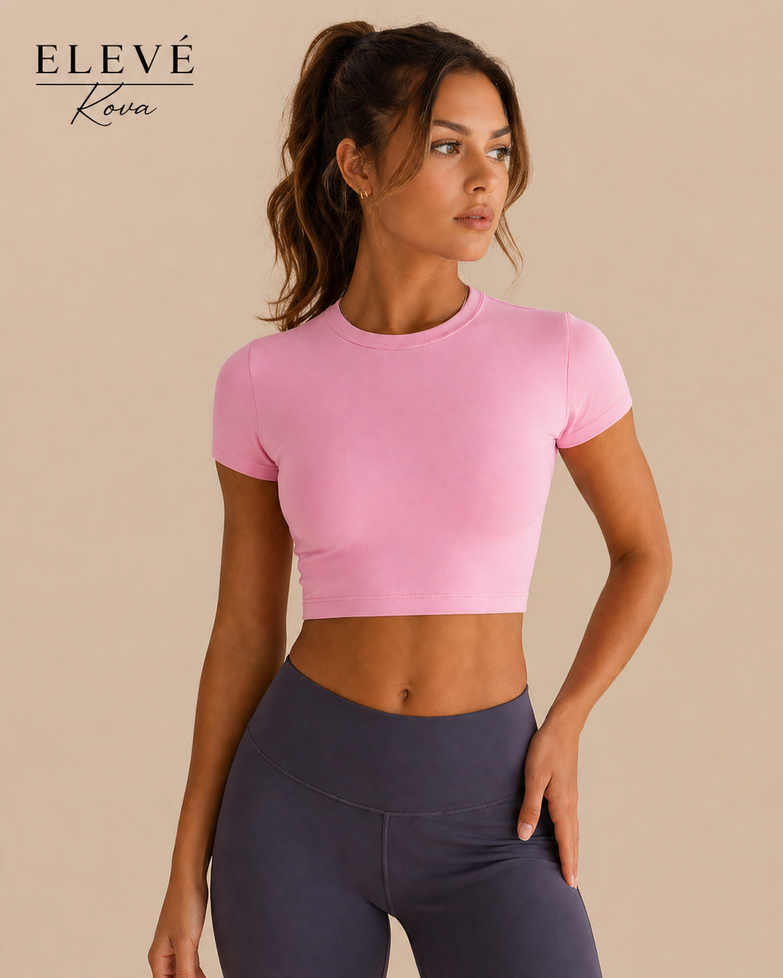 Camiseta sin costuras Elevé CoreFit